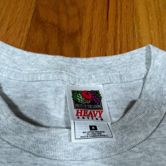 VintGe 90s Edward Gorey T-Shirt Books Cats Life Is Good Size Medium Grey - Picture 3 of 10